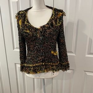 Ball Of Cotton Designer Sweater SZ Med